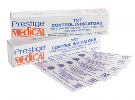 Tiras reactivas (50 unidades) para el autoclave Prestige Medical 2100 classic