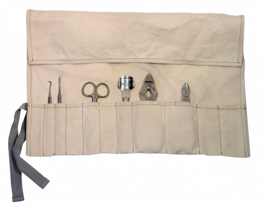 Estuche para envolver tus materiales de trabajo