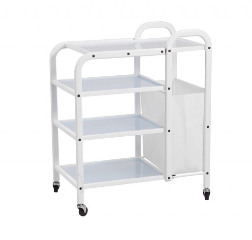 Mesa auxiliar XII blanca