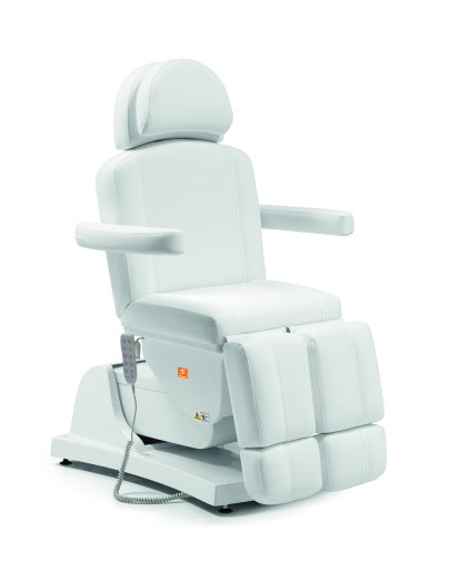Sillón reposapiés Queen Foot VII Comfort eléctrico de 5 motores con función opcional de calefacción y masaje