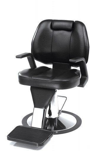 Silla de barbería Statesman en negro